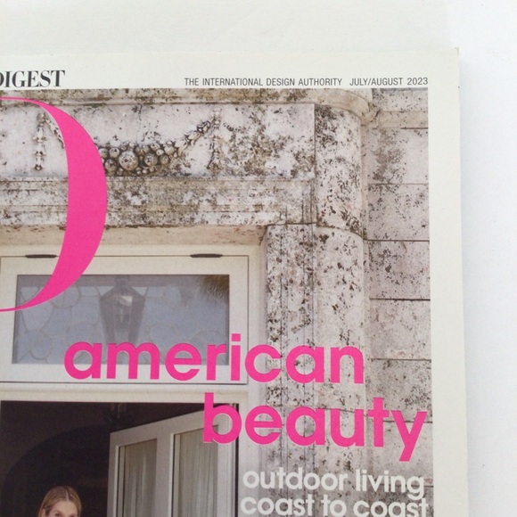 ARCHITECTURAL DIGEST JULY/AUGUST 2023 MAGAZINE. NWT - Picture 2 of 7